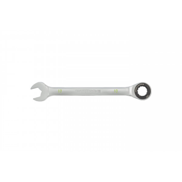 Carlyle CRW117M 12 PT 17MM 180P RATCHETING COMBINATION WRENCH