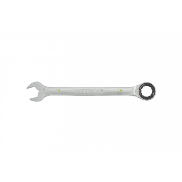 Carlyle CRW119M 12 PT 19MM 180P RATCHETING COMBINATION WRENCH