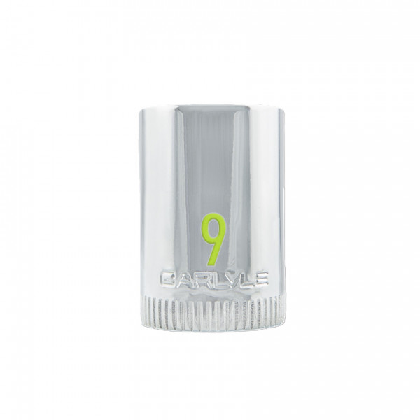 Carlyle CS38109M 3/8DR 9MM 12PT CHROME SOCKET
