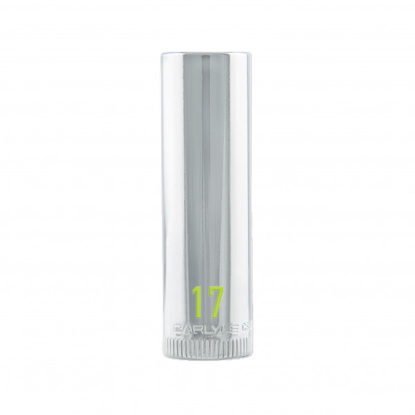 Carlyle CSD38117M 3/8DR 17MM 12PT DEEP CHROME SOCKET