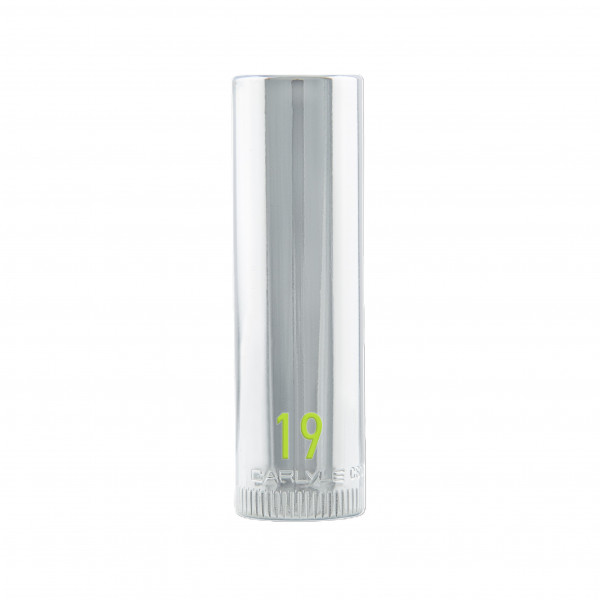 Carlyle CSD38119M 3/8DR 19MM 12PT DEEP CHROME SOCKET