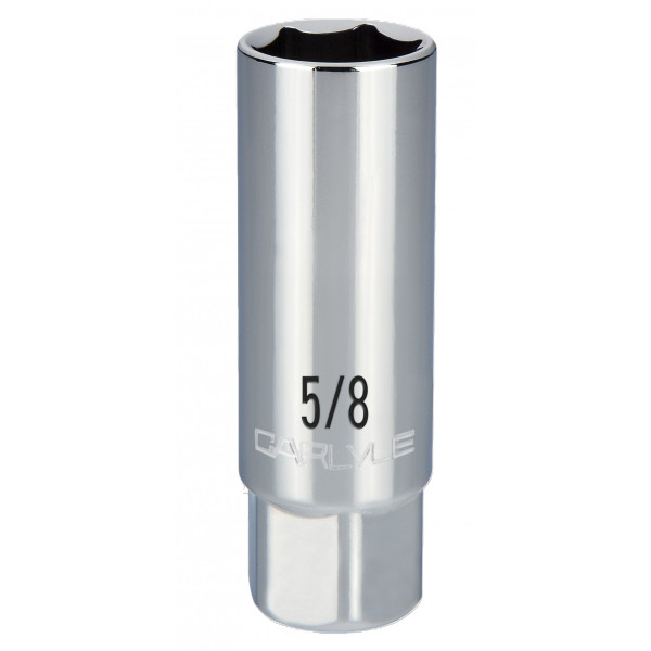 Carlyle CSSP1220 1/2IN DRIVE 5/8IN CHROME SPARK PLUG SOCKET