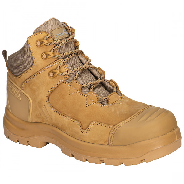 Portwest FD04WHE39 FD04 - WHEAT APEX COMPOSITE MID BOOT S3S HRO SR - WHEAT