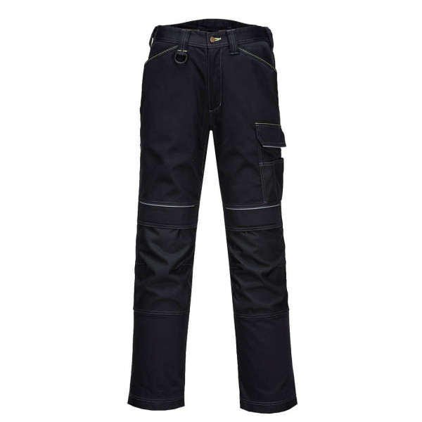 Portwest PW304BKR30 PW304 - PW3 LIGHTWEIGHT STRETCH TROUSERS BLACK