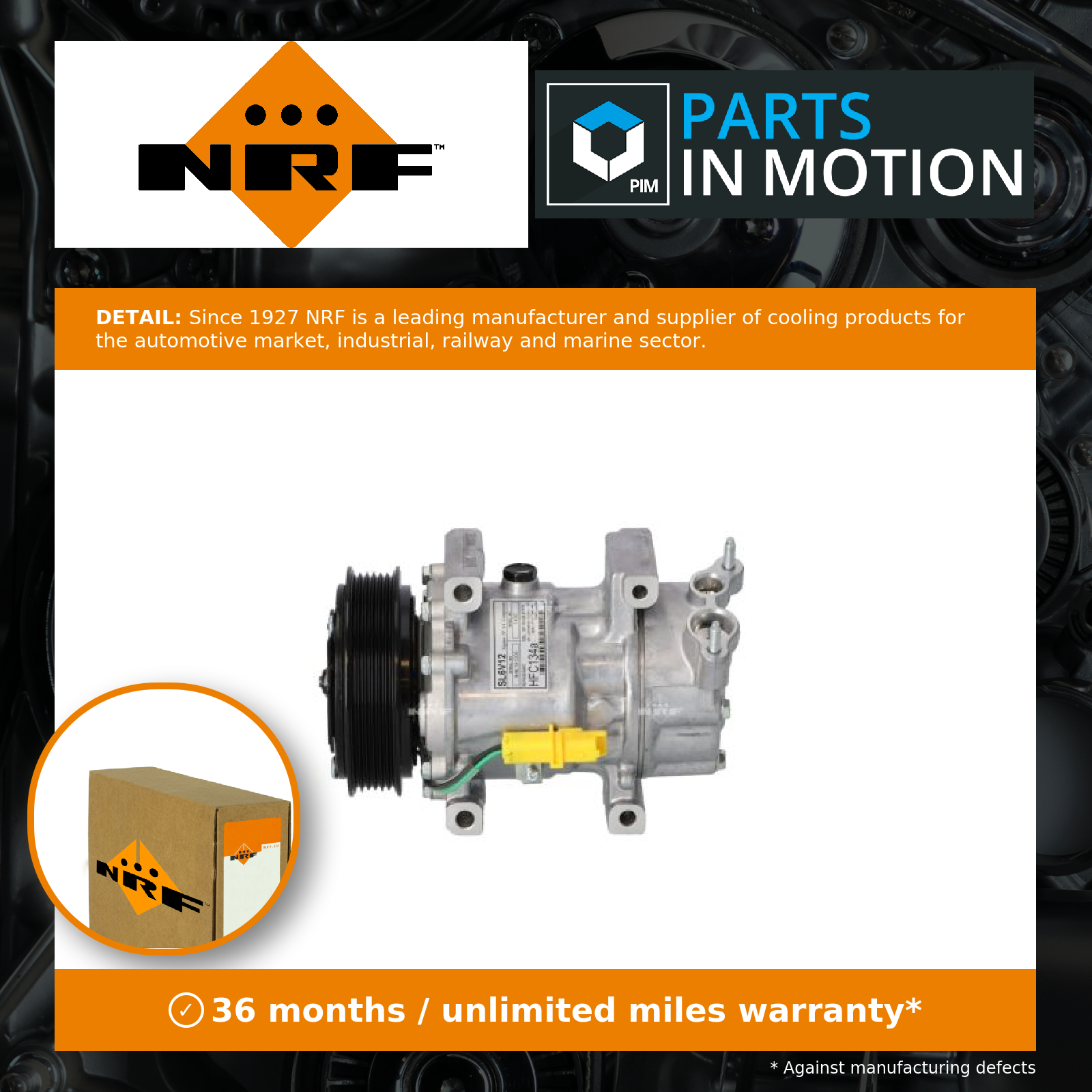 NRF Air Con Compressor 32227 [PM249693]