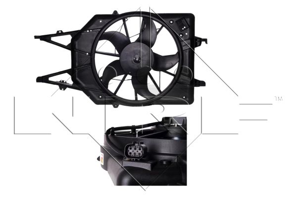 NRF 47034 Radiator Fan