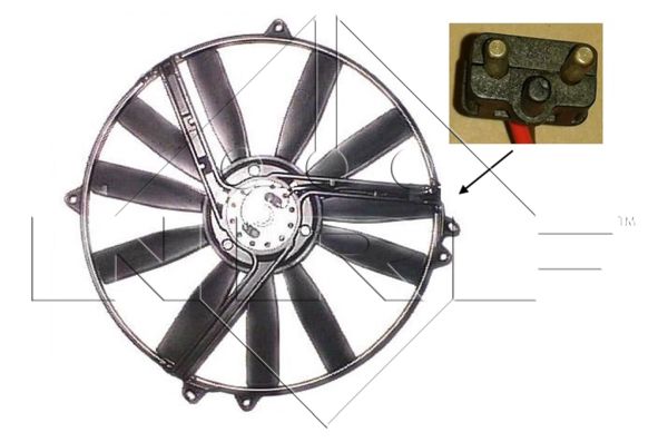 NRF 47300 Radiator Fan