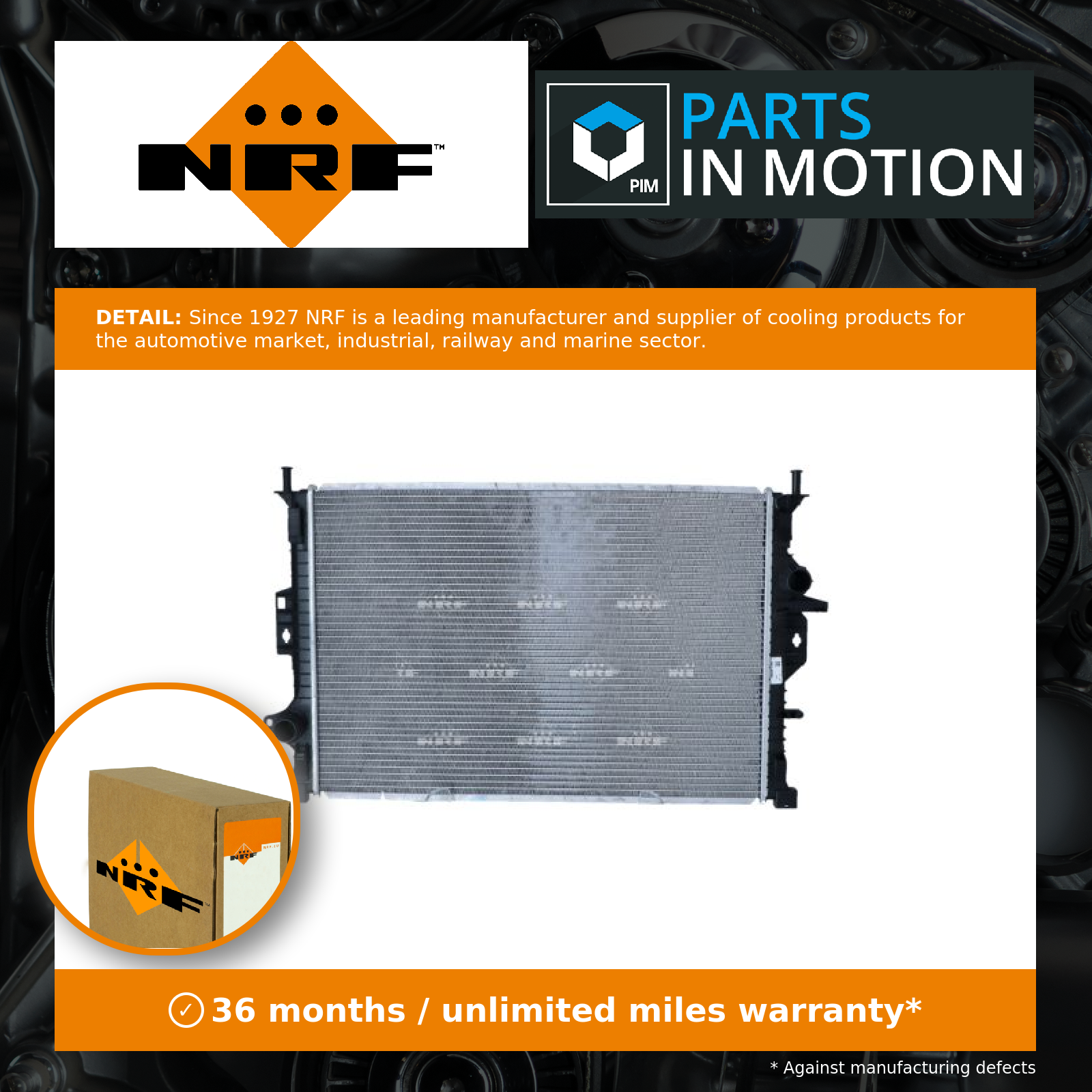 NRF Radiator 53812 [PM1546268]