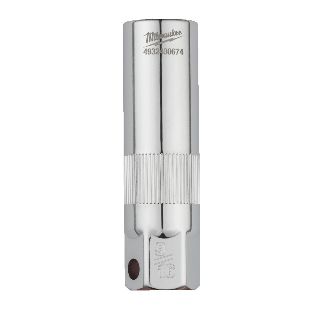 Milwaukee 4932480674 3/8IN. DRIVE 9/16IN. SPARK PLUG SOCKET -1PC
