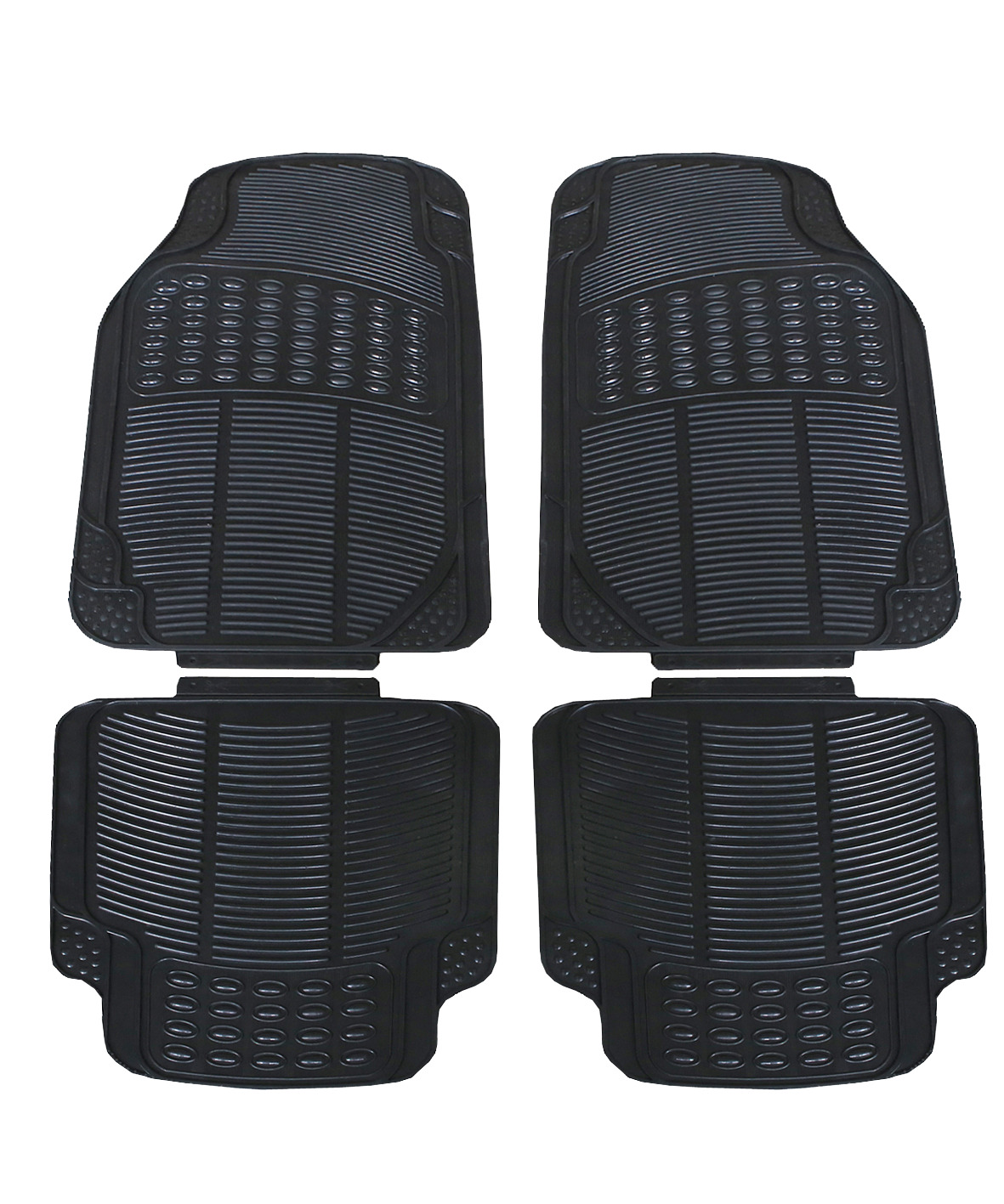 Cosmos 613022 4 PIECE UNIVERSAL RUBBER CAR MATS