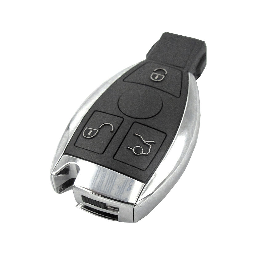 Autowave AUTKC013 MERCEDES-BENZ 3 BUTTON CHROME IR/KEYLESS REMOTE CASE