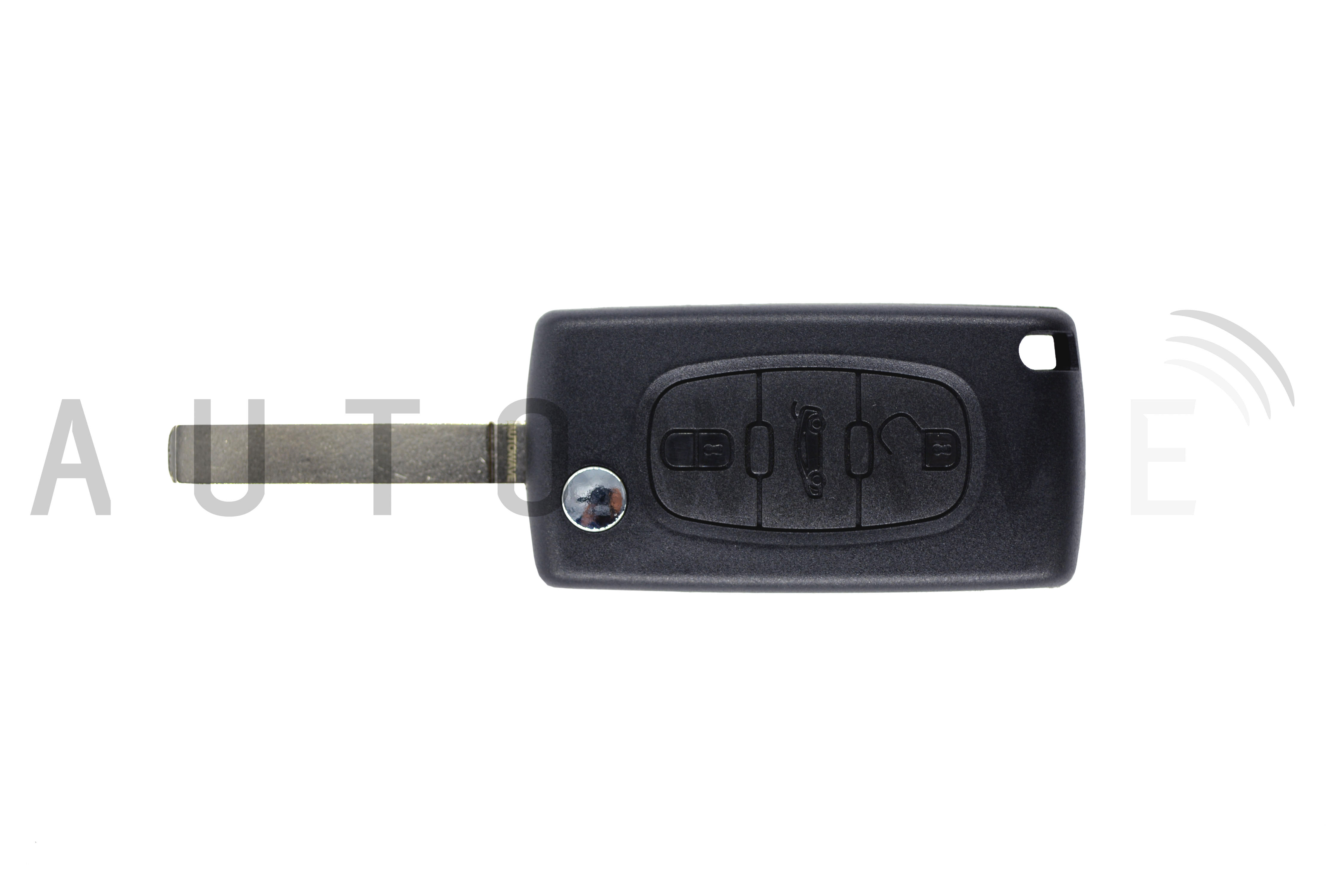 Autowave AUTRK0022 PEUGEOT/CITROEN 3 BUTTON FLIP REMOTE HU83 FSK