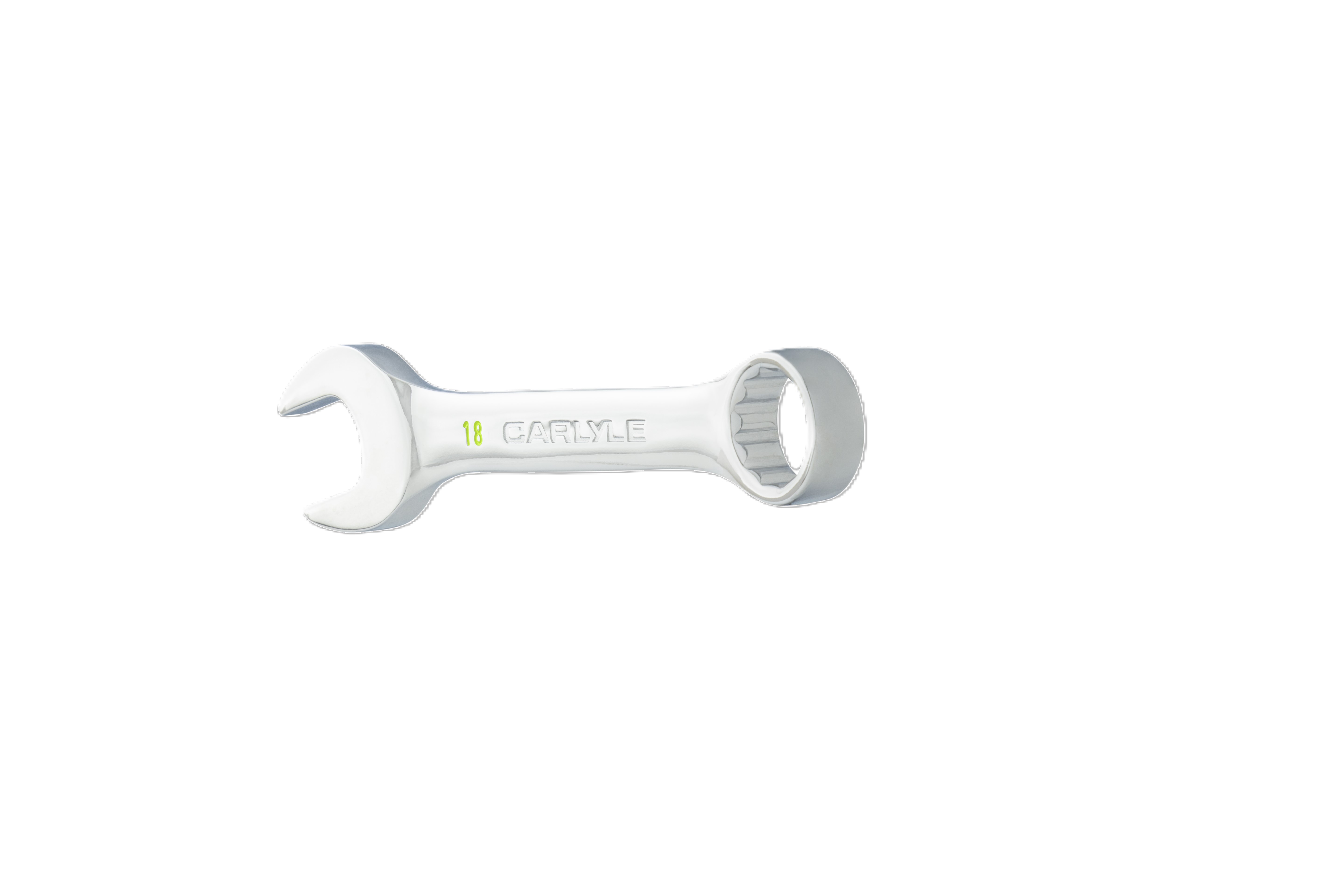 Carlyle CCWFPS118M 12 PT 18MM STUBBY COMBINATION WRENCH