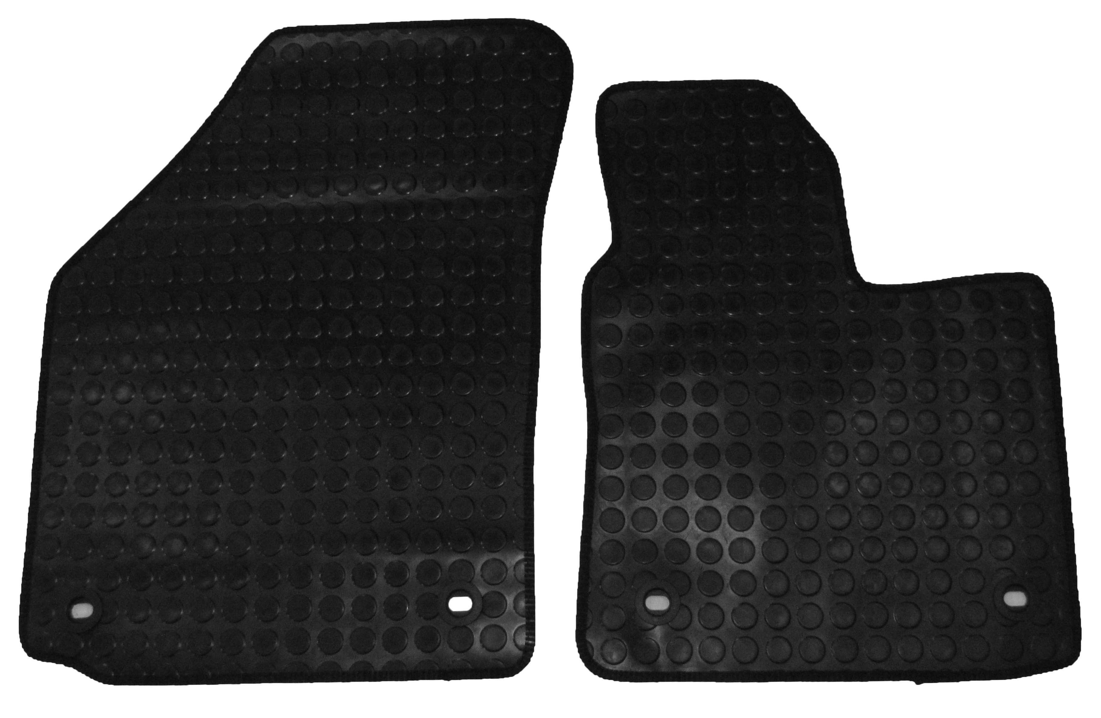 PMA PCFM1466R RUBBER TAILORED CAR MAT - VW CADDY (2004 ONWARDS) - PATTERN 1423