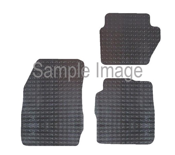 PMA PCFM1922R RUBBER TAILORED CAR MAT - FORD FIESTA MK7 (2011) - PATTERN 2440
