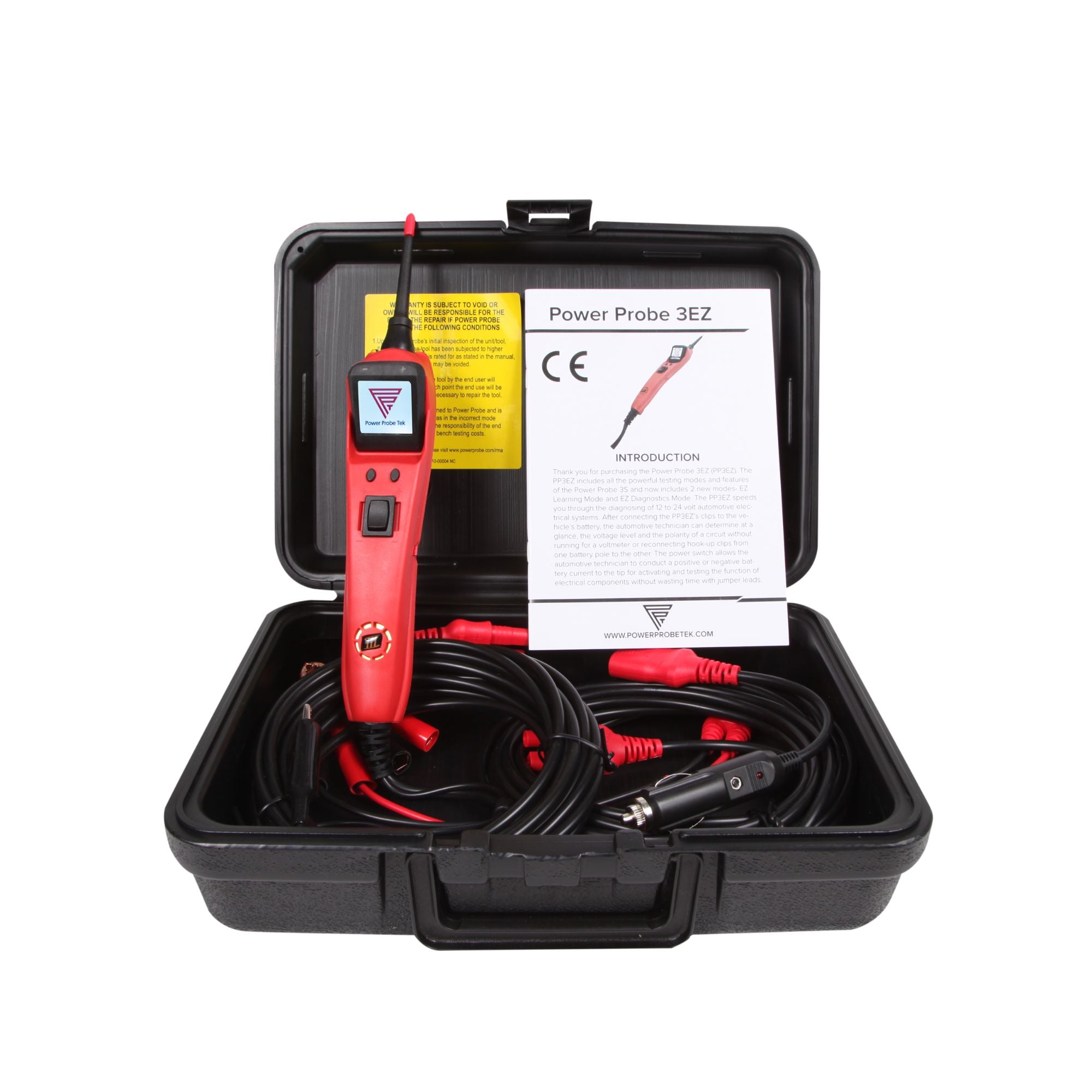 PowerProbe PP3EZREDAS 3EZ W/CASE & ACCESSORIES - RED