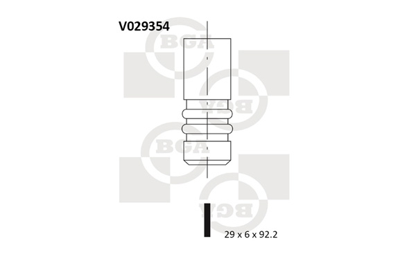 BGA V029354 Exhaust Valve
