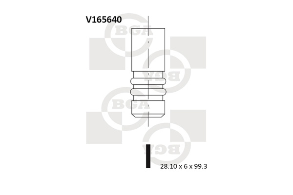 BGA V165640 Inlet Valve