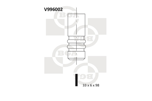BGA V996002 Inlet Valve