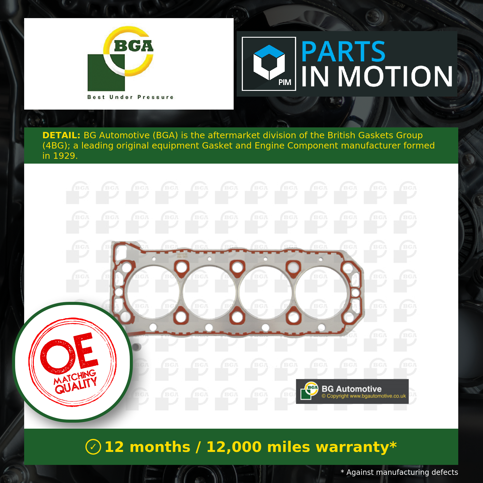 BGA Cylinder Head Gasket CH9353 [PM120144]