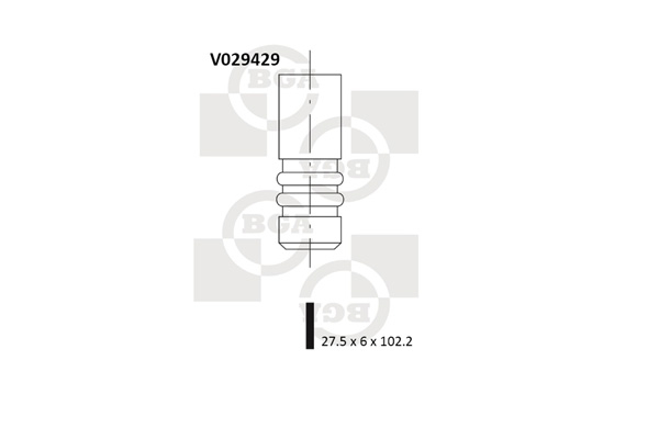 BGA V029429 Exhaust Valve