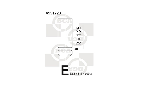 BGA V991723 Inlet Valve