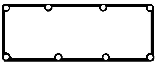 BGA RC4314 Rocker Cover Gasket