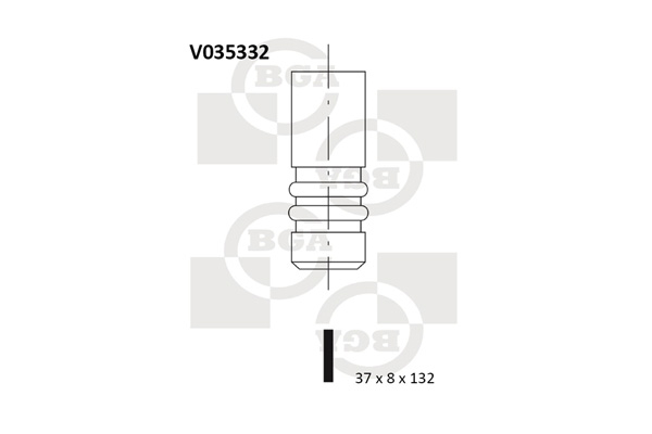 BGA V035332 Exhaust Valve