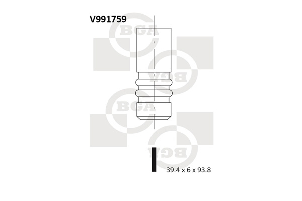 BGA V991759 Inlet Valve