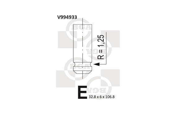 BGA V994933 Inlet Valve