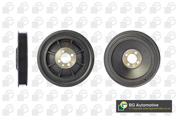 BGA DP9510 Crankshaft Pulley (TVD)