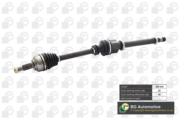 BGA DS7354R Drive Shaft