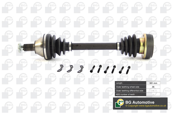 BGA DS9627L Drive Shaft