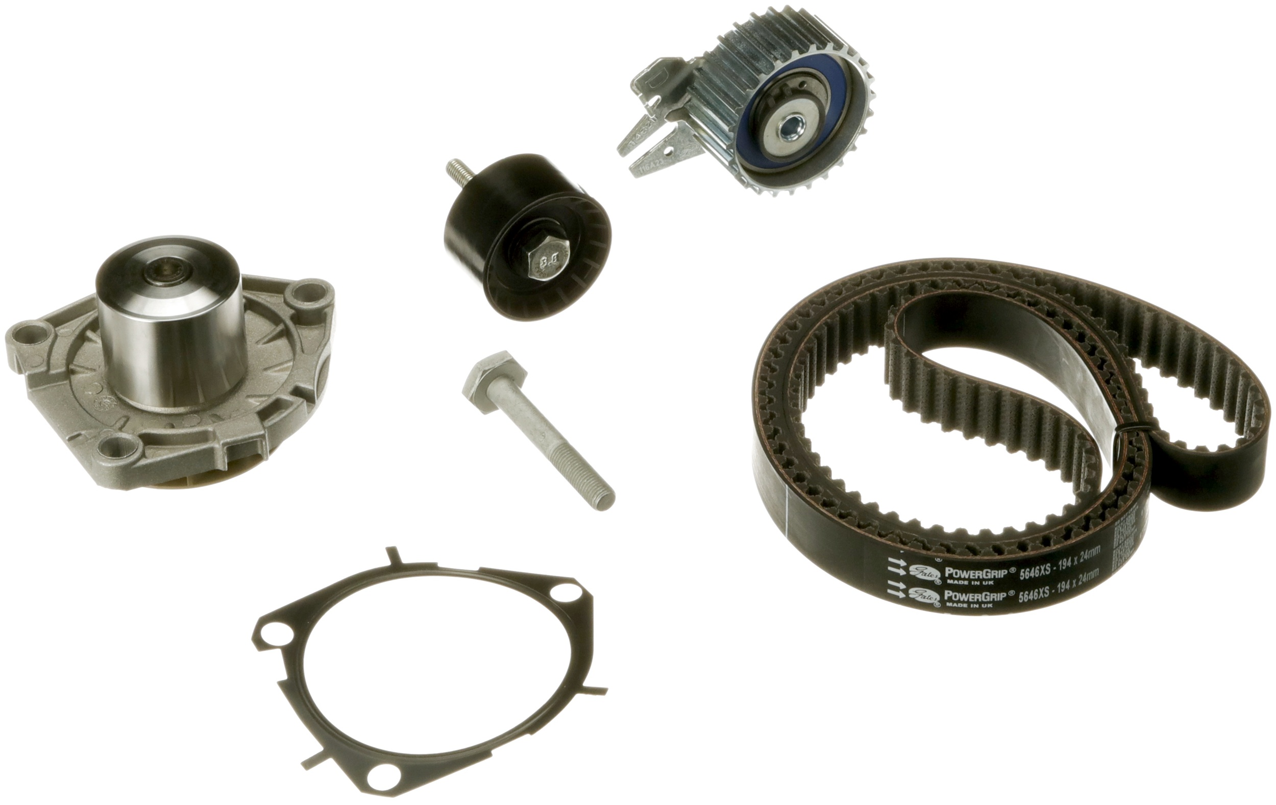 Gates KP15646XS Timing Belt & Water Pump Kit
