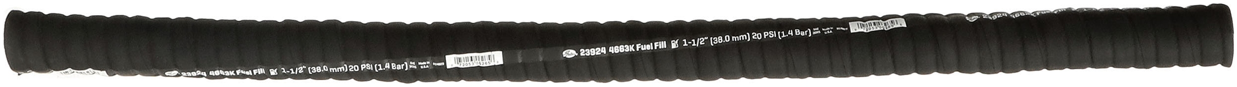 Gates 23924 Flexible Fuel Fill Hose 38mm