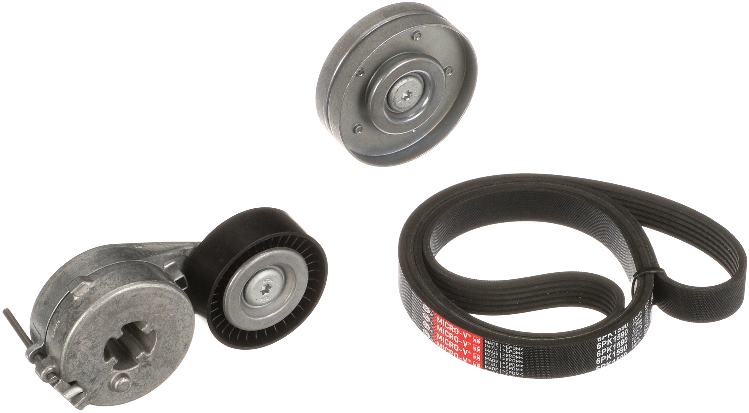 Gates K026PK1590 Drive Belt Kit
