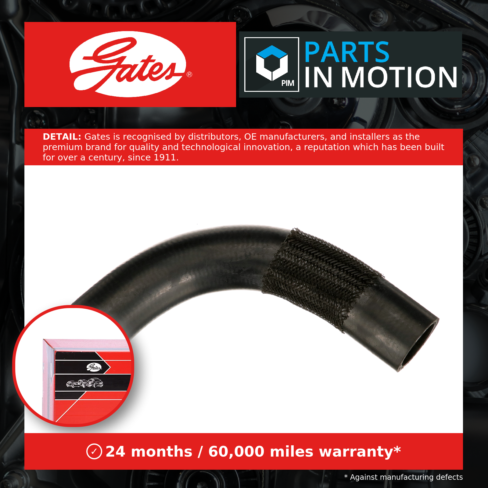Gates 3323 Radiator Hose - Image 7