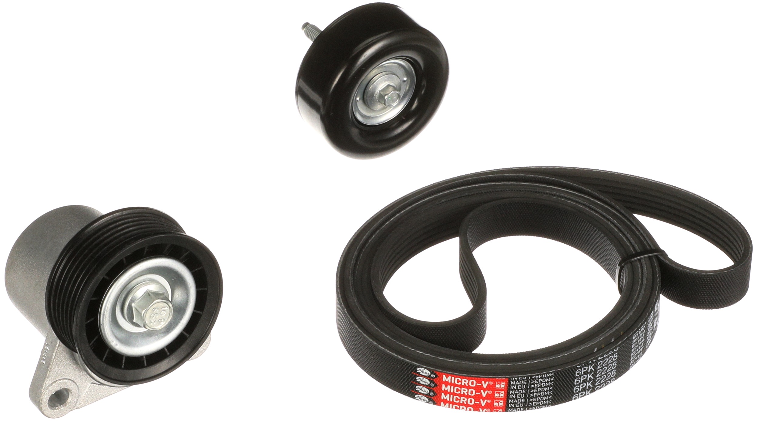 Gates K016PK2228 Drive Belt Kit