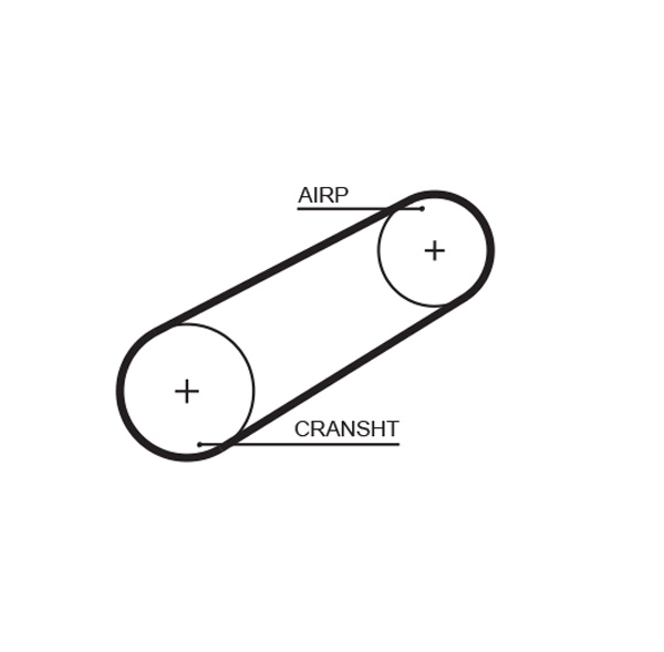 Gates 5095 Timing Belt
