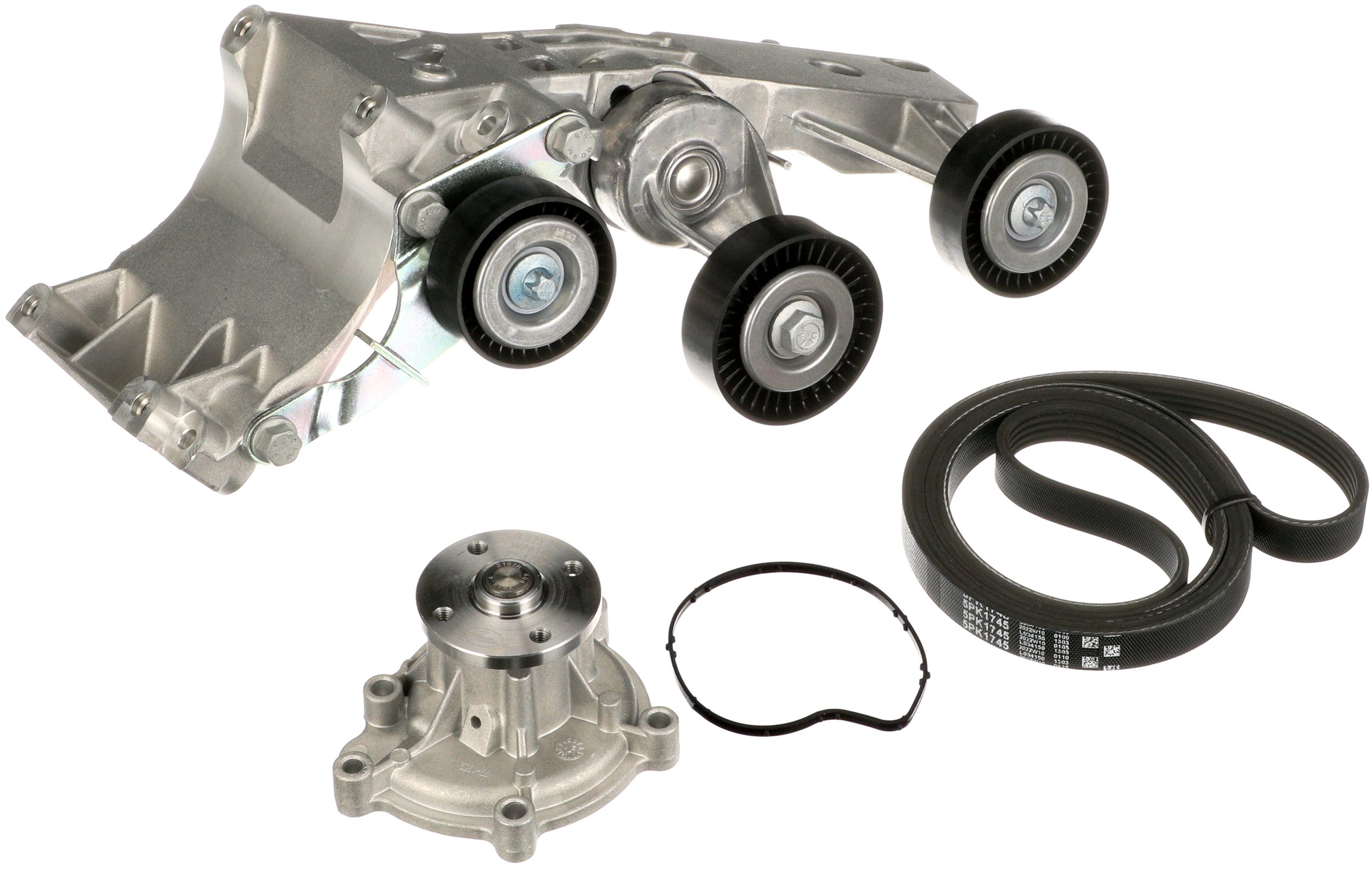Gates KP15PK1745 Drive Belt Kit