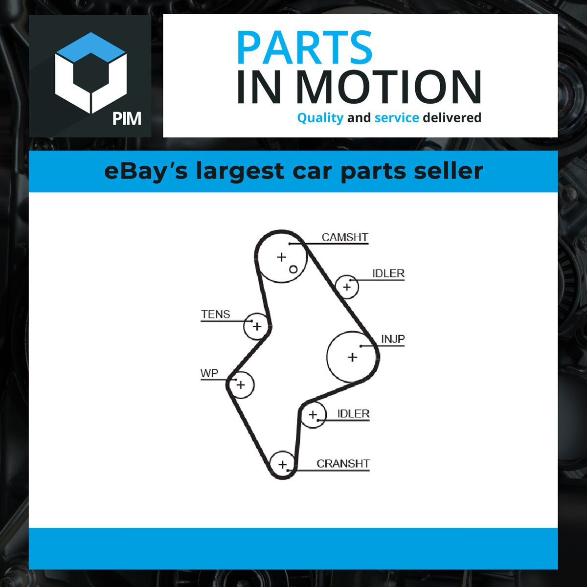 GATES 5658XS Timing Belt for TATA - Image 3