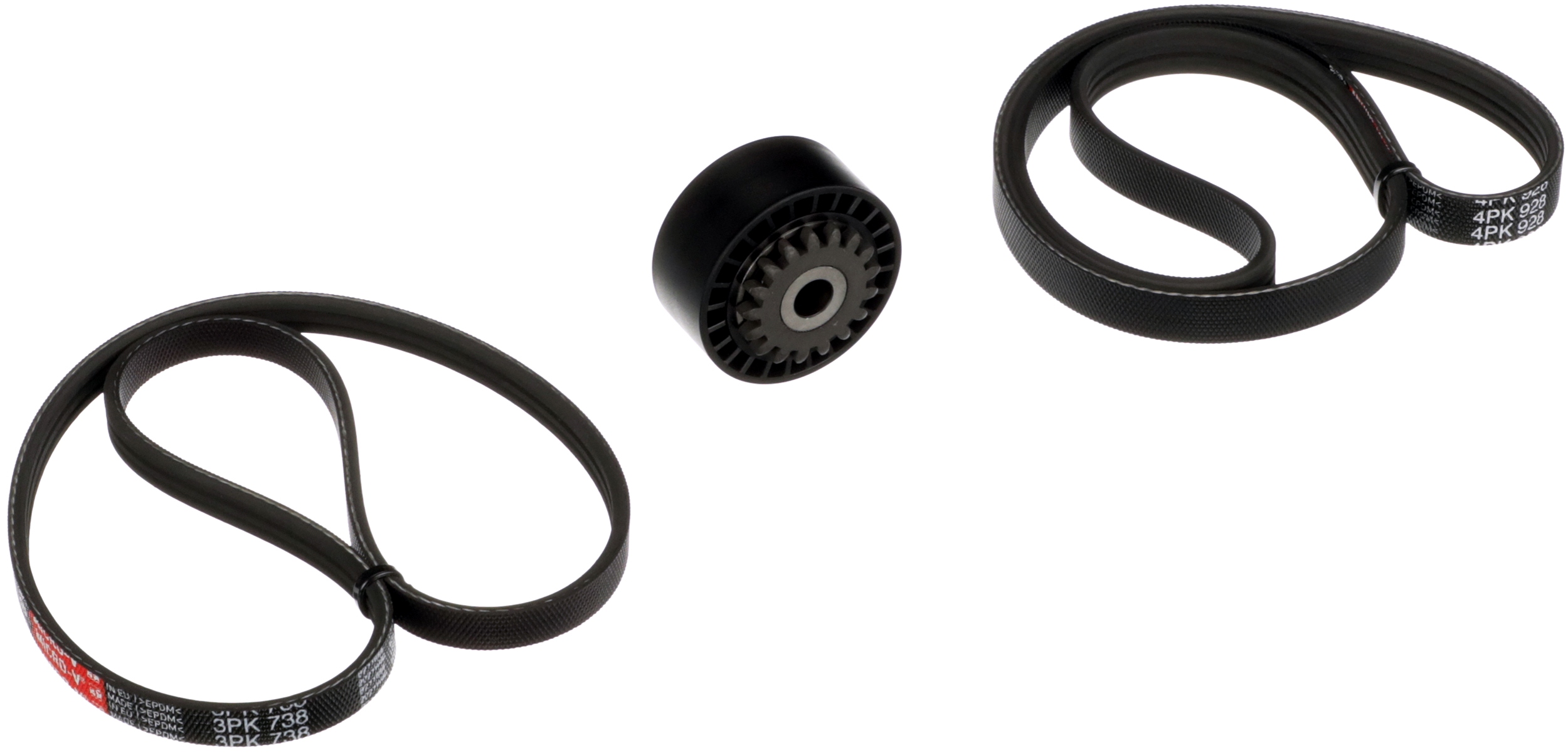 Gates K033PK738 Drive Belt Kit