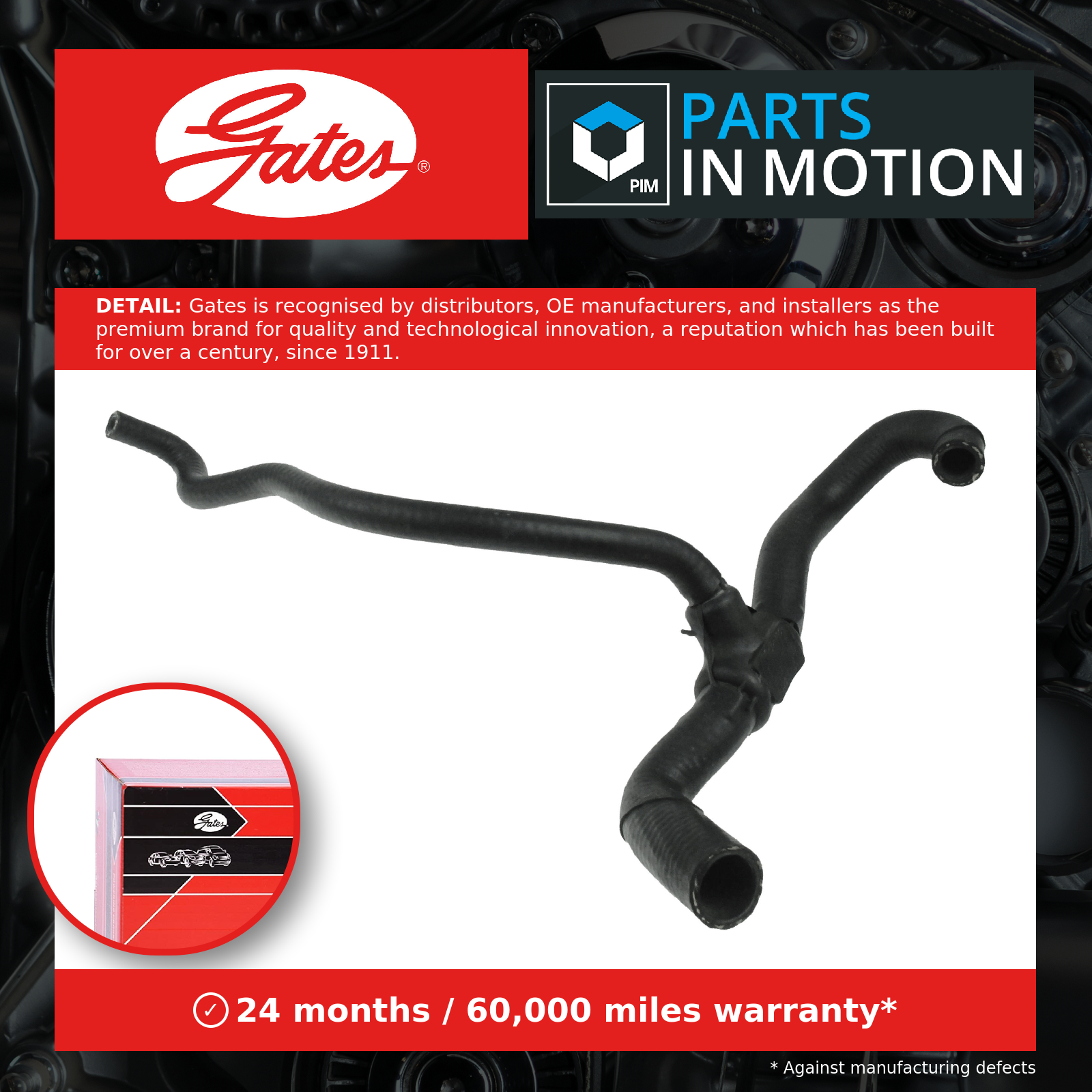 Gates 02-1738 Radiator Hose - Image 11