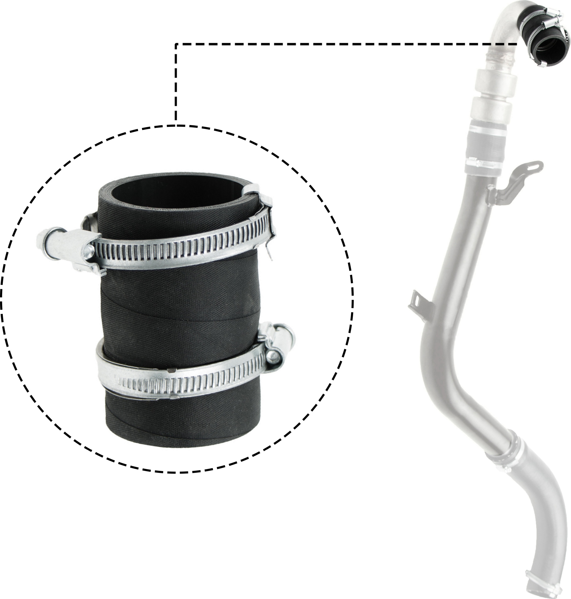 Gates 09-0663 Turbo Hose