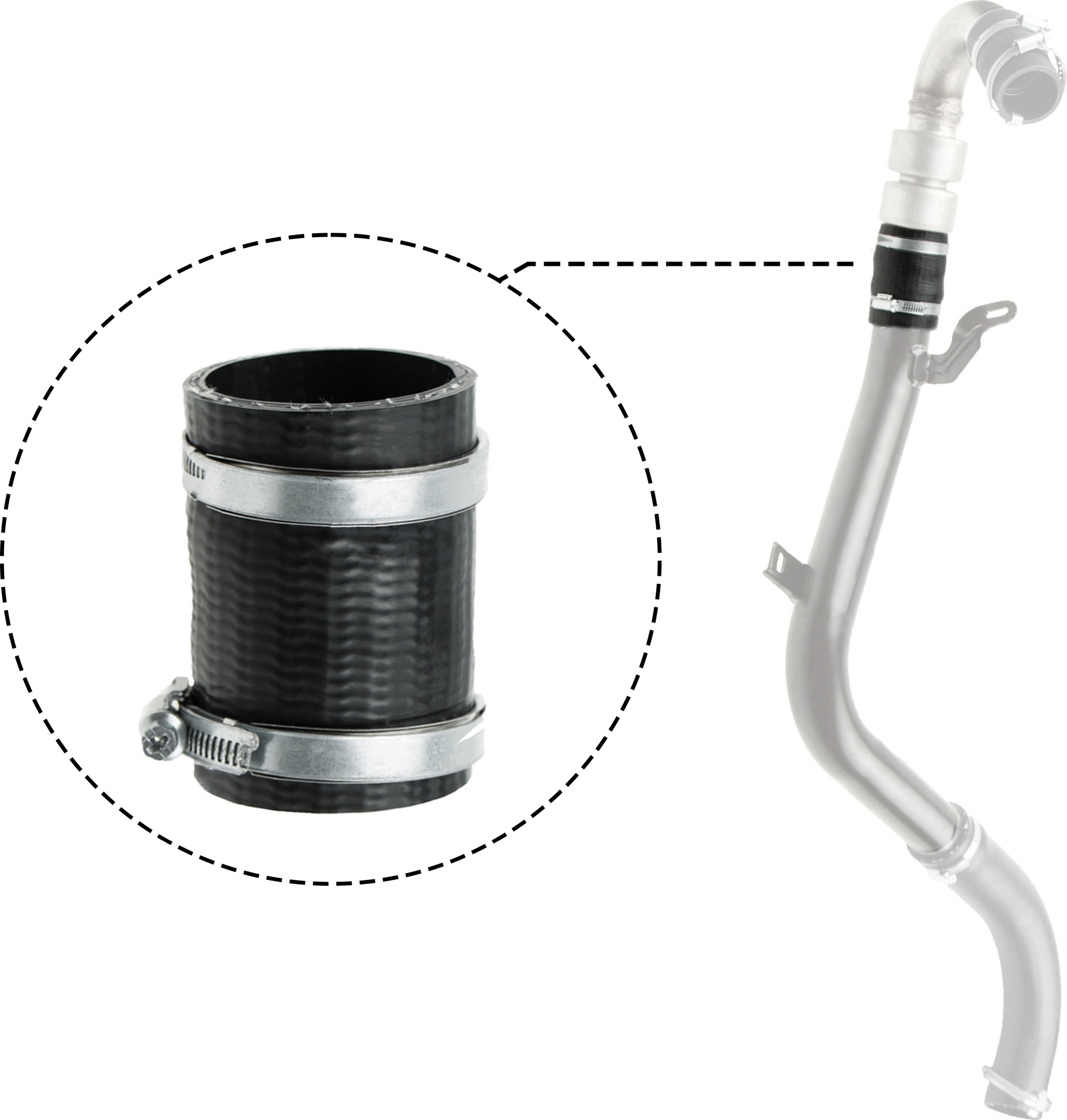 Gates 09-0664 Turbo Hose
