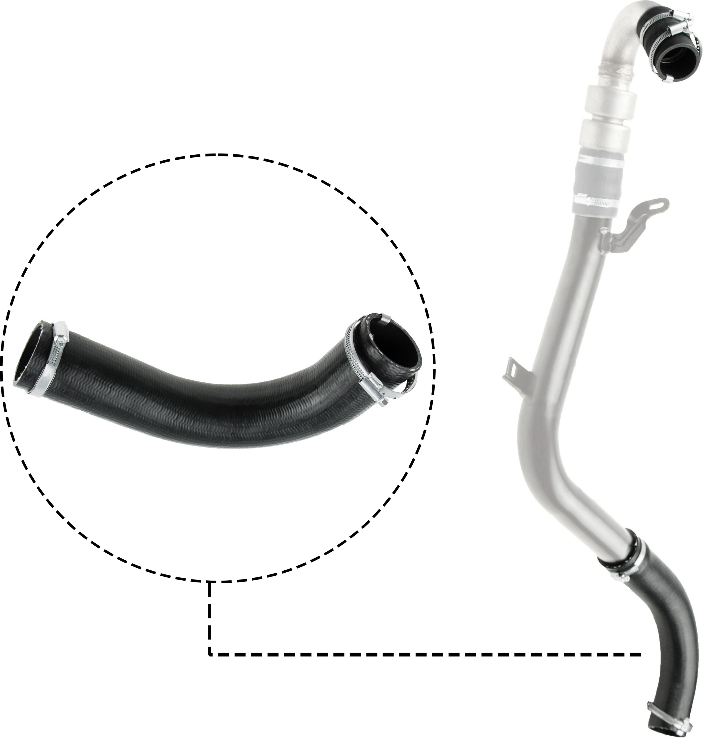 Gates 09-0665 Turbo Hose