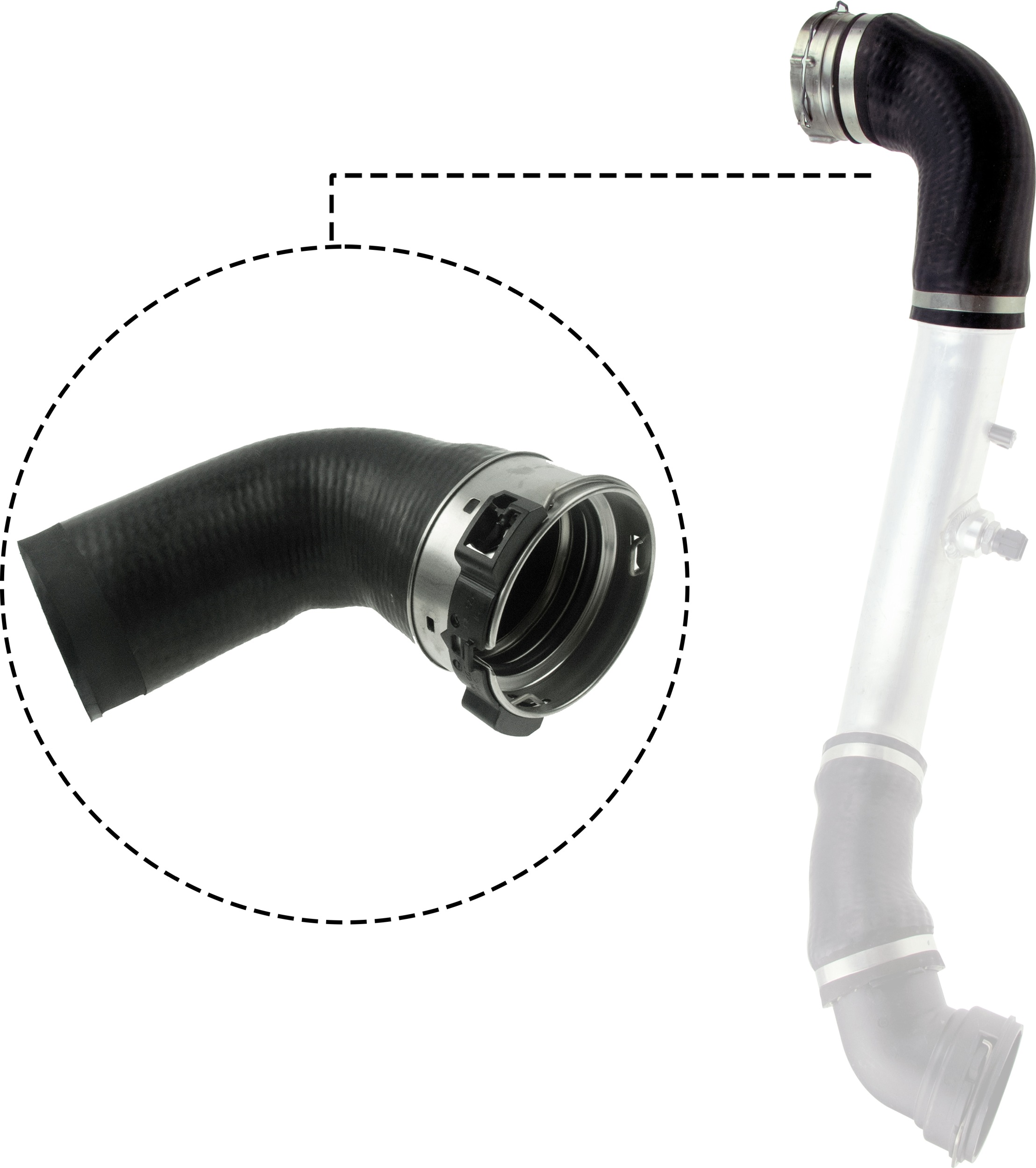 Gates 09-0711 Turbo Hose