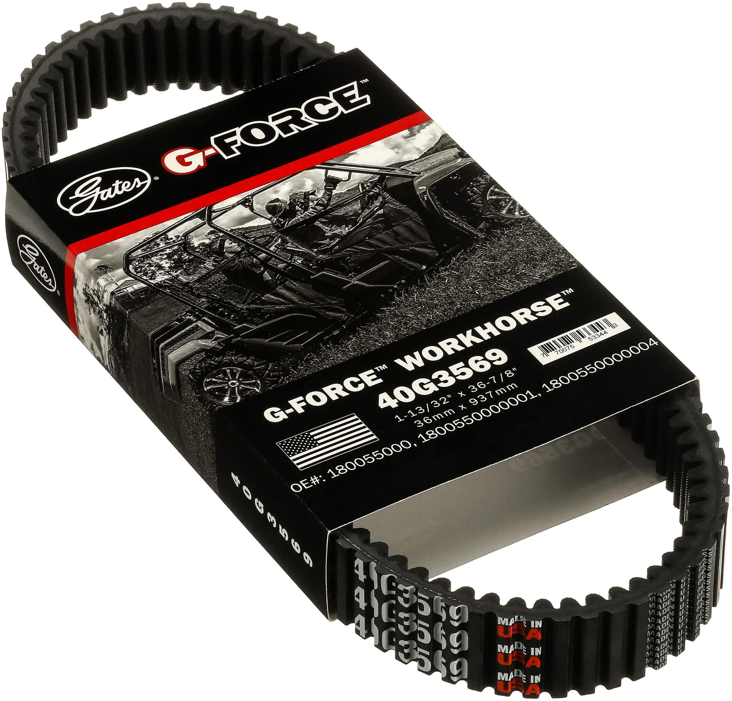 Gates 40G3569 CVT Drive Belt