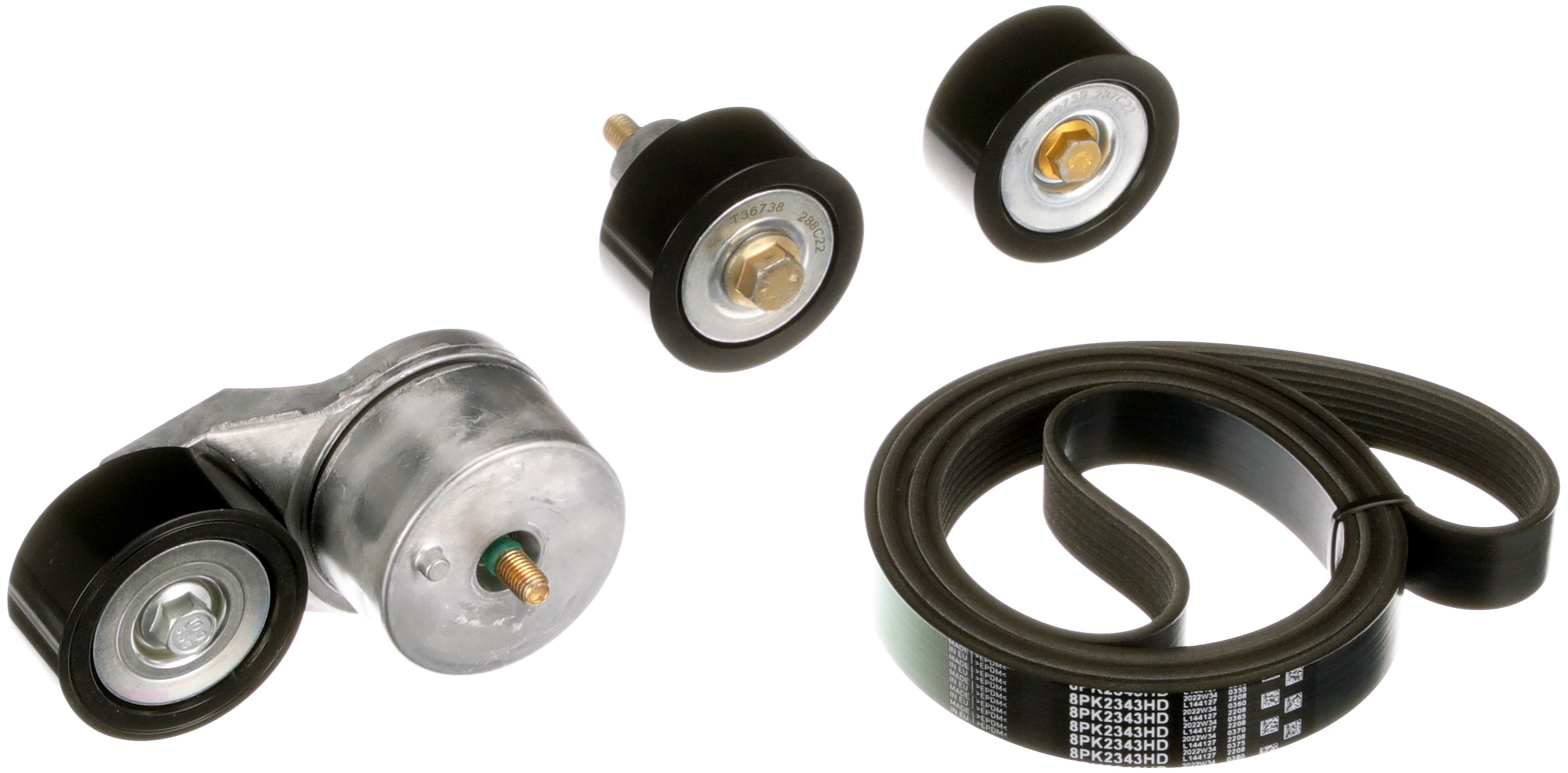 Gates K018PK2343HD Drive Belt Kit