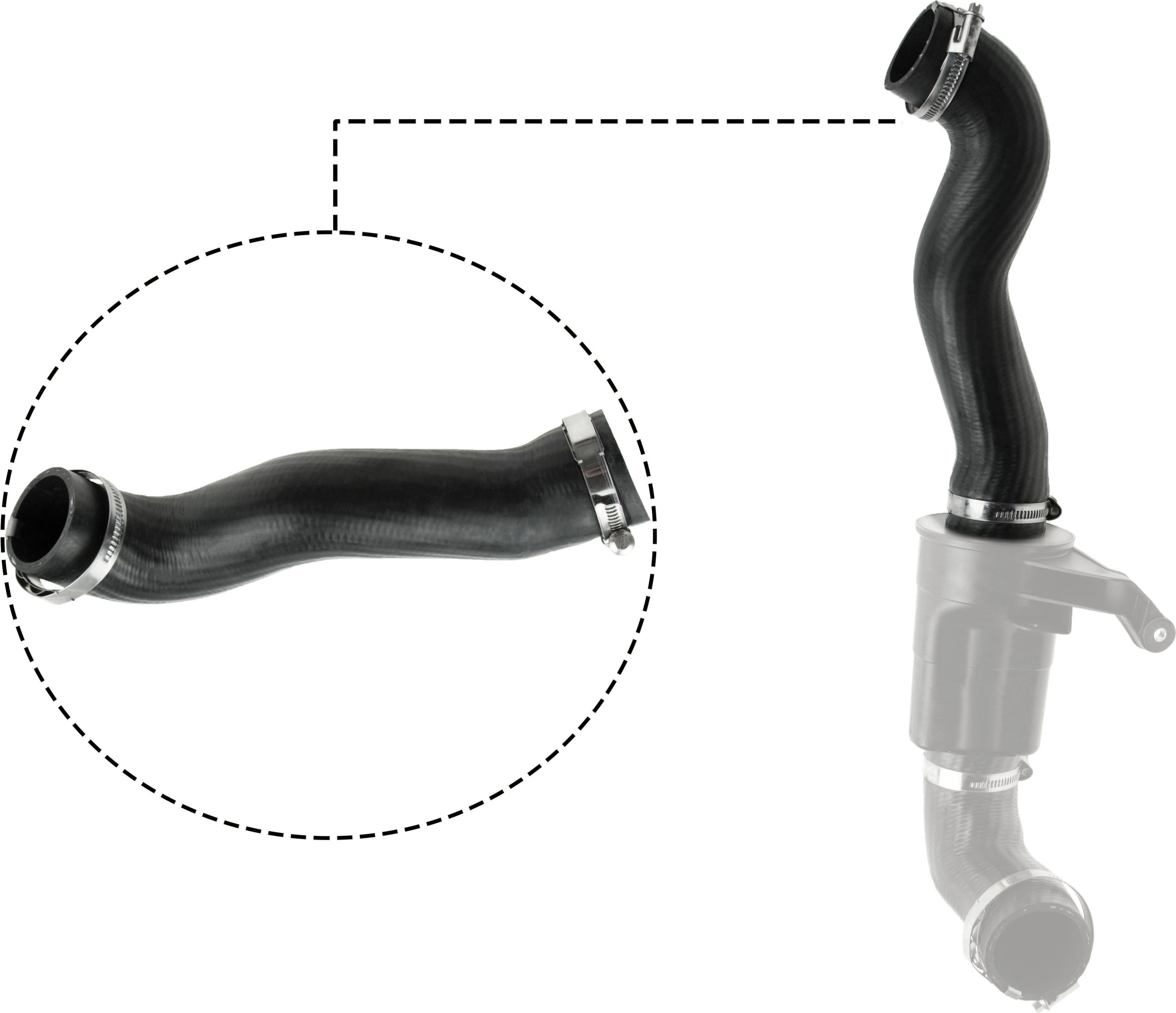 Gates 09-0718 Turbo Hose